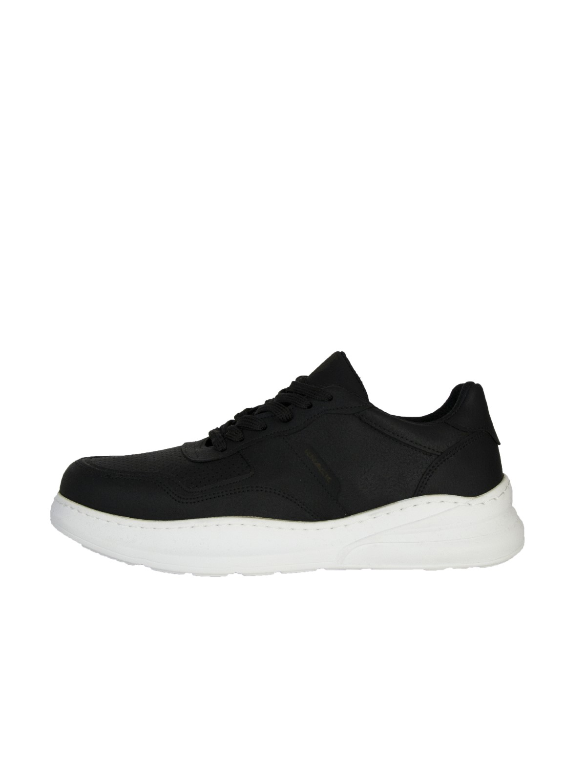 Ανδρικά ασπρόμαυρα Casual Sneakers δίσολα 7072020B φωτογραφία